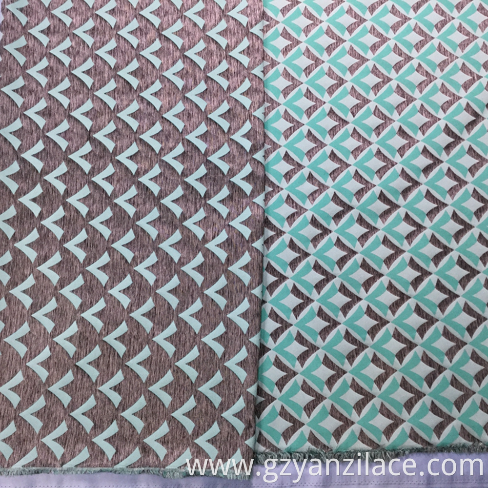 Jacquard Lace Geometric